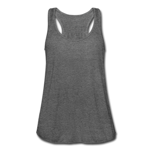 Women's Flowy Tank Top by Bella - deep heather