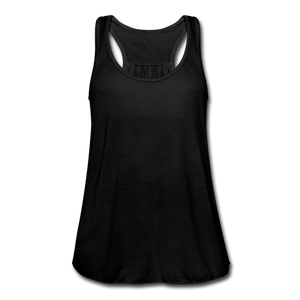 Women's Flowy Tank Top by Bella - black