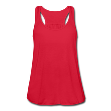 Load image into Gallery viewer, Women&#39;s Flowy Tank Top by Bella - red