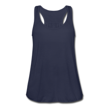 Load image into Gallery viewer, Women&#39;s Flowy Tank Top by Bella - navy