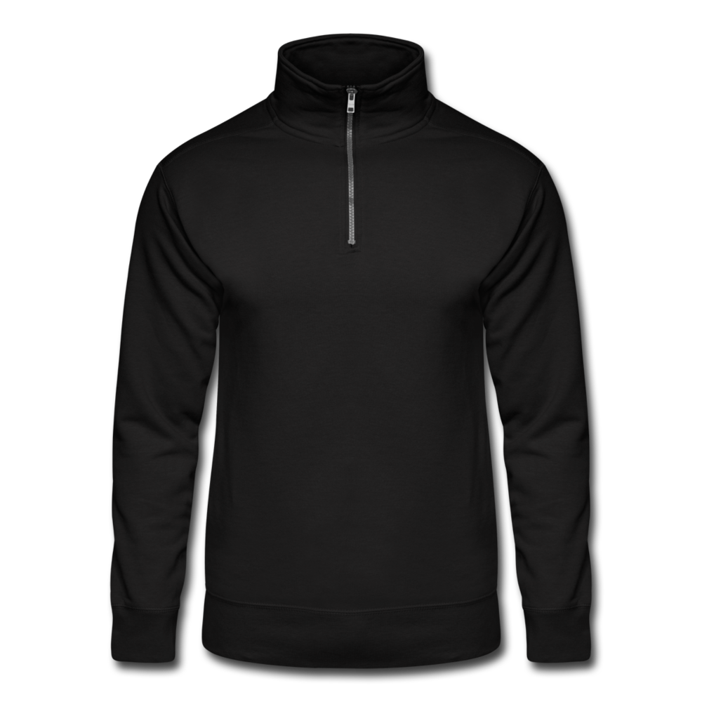 Hanes Quarter Zip Pullover - black