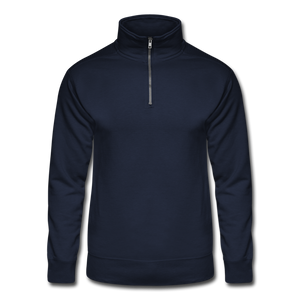 Hanes Quarter Zip Pullover - navy