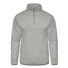 Load image into Gallery viewer, Hanes Quarter Zip Pullover - light gray