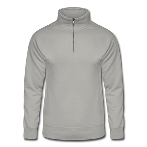 Hanes Quarter Zip Pullover - light gray