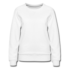 Load image into Gallery viewer, Women’s Premium Sweatshirt - white