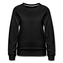 Load image into Gallery viewer, Women’s Premium Sweatshirt - black