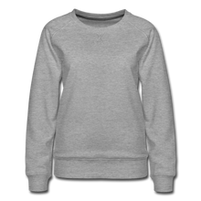 Load image into Gallery viewer, Women’s Premium Sweatshirt - heather gray