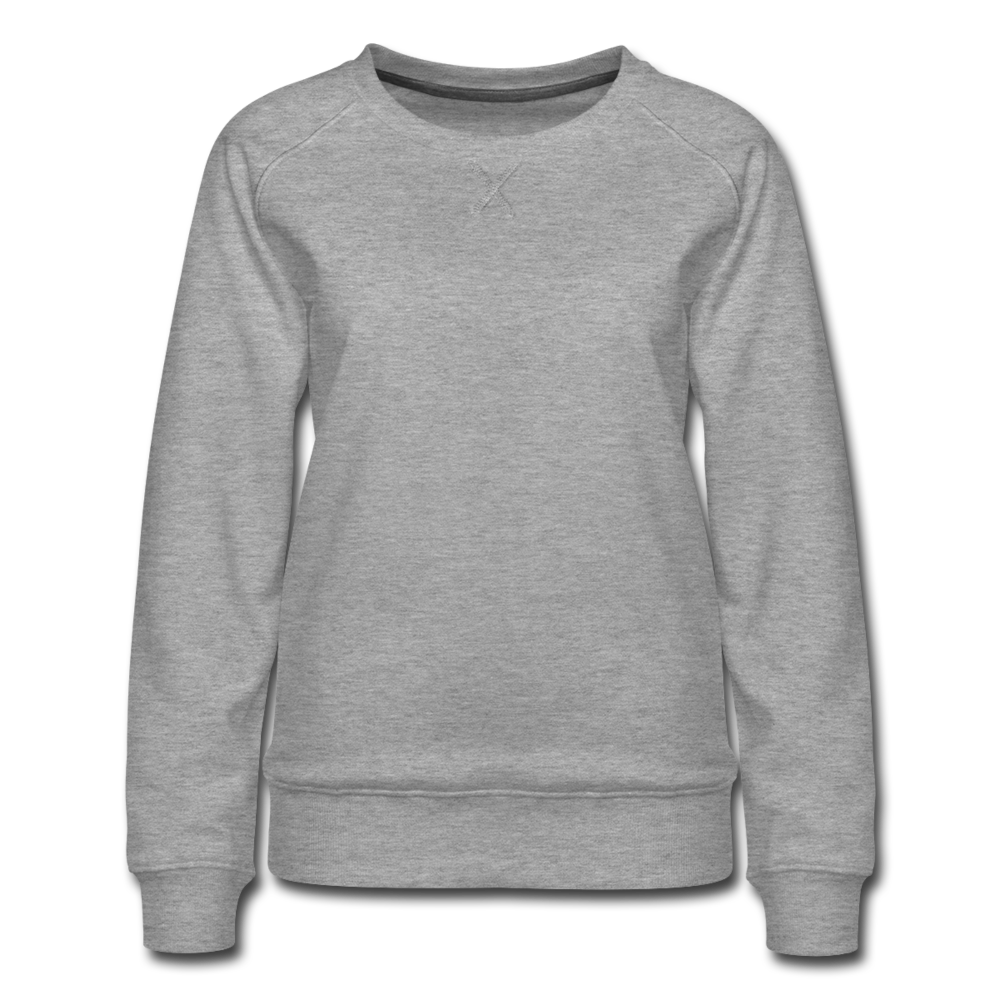 Women’s Premium Sweatshirt - heather gray