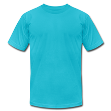 Load image into Gallery viewer, Unisex Jersey T-Shirt by Bella + Canvas - turquoise