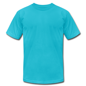 Unisex Jersey T-Shirt by Bella + Canvas - turquoise