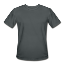 Load image into Gallery viewer, Men’s Moisture Wicking Performance T-Shirt - charcoal