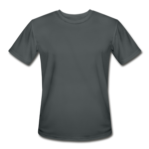 Men’s Moisture Wicking Performance T-Shirt - charcoal