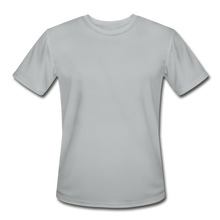 Load image into Gallery viewer, Men’s Moisture Wicking Performance T-Shirt - silver