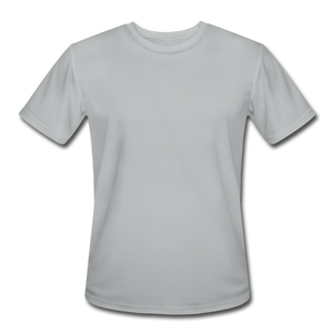 Men’s Moisture Wicking Performance T-Shirt - silver