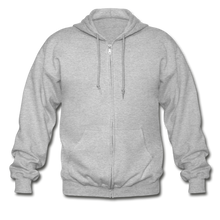 Load image into Gallery viewer, Gildan Heavy Blend Adult Zip Hoodie - heather gray