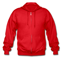 Load image into Gallery viewer, Gildan Heavy Blend Adult Zip Hoodie - red