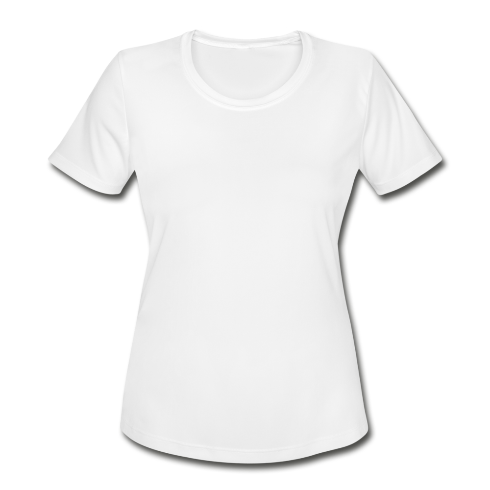 Women's Moisture Wicking Performance T-Shirt - white