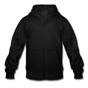 Gildan Heavy Blend Youth Zip Hoodie - black