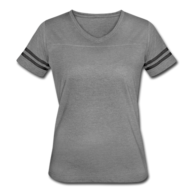 Women’s Vintage Sport T-Shirt - heather gray/charcoal