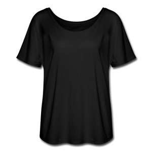 Women’s Flowy T-Shirt - black