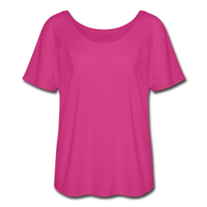 Women’s Flowy T-Shirt - dark pink