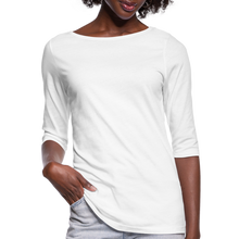 Load image into Gallery viewer, Women&#39;s 3/4 Sleeve Shirt - white