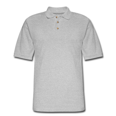 Men's Pique Polo Shirt - heather gray