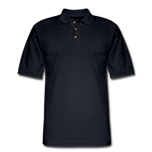 Load image into Gallery viewer, Men&#39;s Pique Polo Shirt - midnight navy