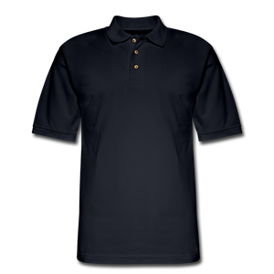 Men's Pique Polo Shirt - midnight navy