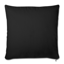 Load image into Gallery viewer, Throw Pillow Cover 18” x 18” - black