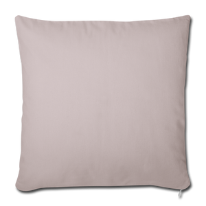 Throw Pillow Cover 18” x 18” - light taupe