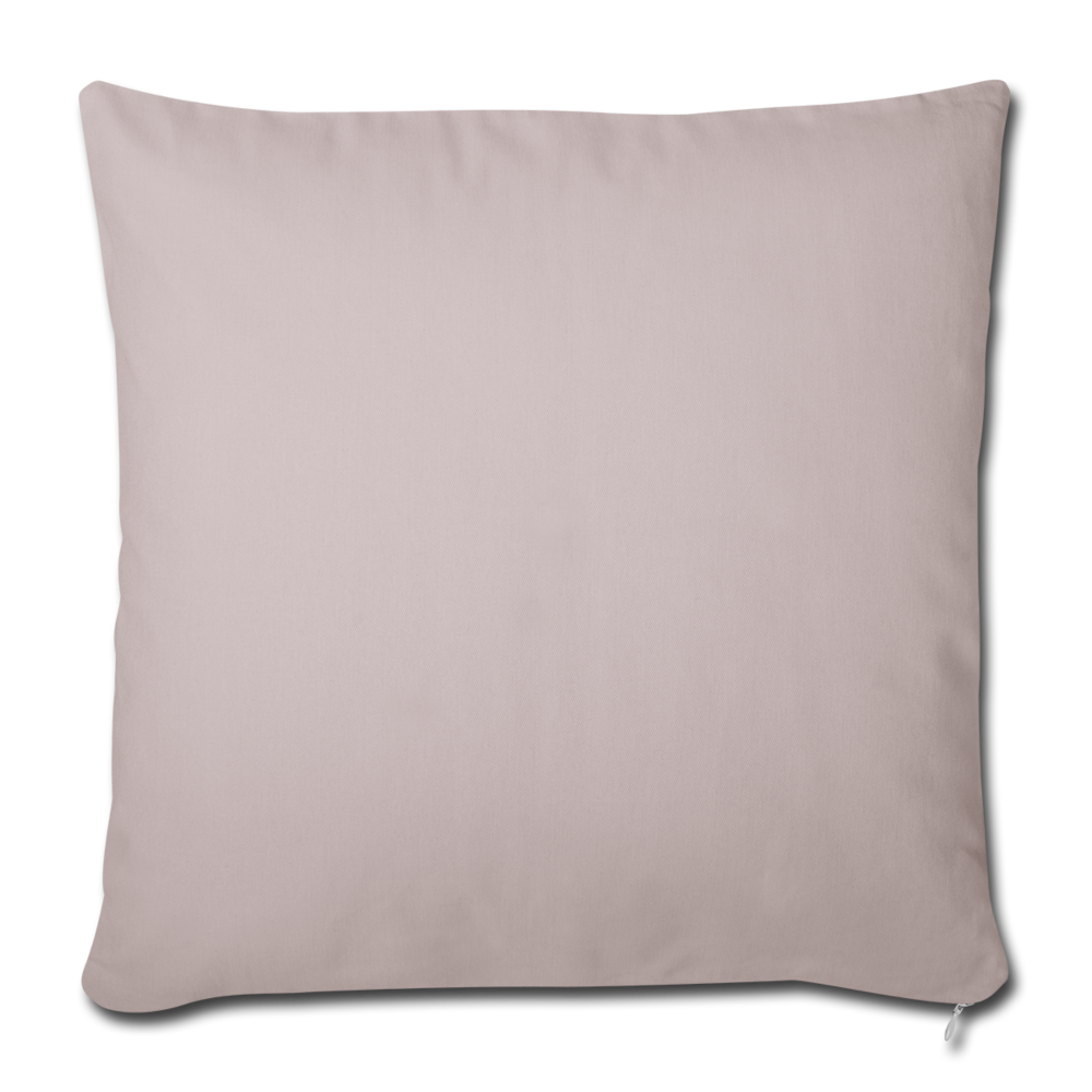 Throw Pillow Cover 18” x 18” - light taupe