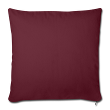 Load image into Gallery viewer, Throw Pillow Cover 18” x 18” - burgundy