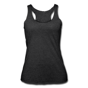 Women’s Tri-Blend Racerback Tank - heather black