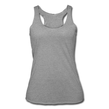 Load image into Gallery viewer, Women’s Tri-Blend Racerback Tank - heather gray