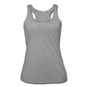 Women’s Tri-Blend Racerback Tank - heather gray