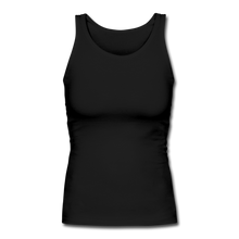 Load image into Gallery viewer, Women&#39;s Longer Length Fitted Tank - black