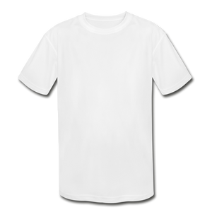 Kids' Moisture Wicking Performance T-Shirt - white