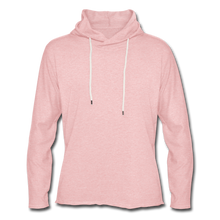 Load image into Gallery viewer, Unisex Lightweight Terry Hoodie - cream heather pink