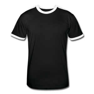 Men's Retro T-Shirt - black/white