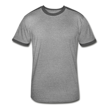 Load image into Gallery viewer, Men&#39;s Retro T-Shirt - heather gray/charcoal