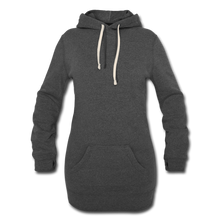 Load image into Gallery viewer, Women&#39;s Hoodie Dress - heather black