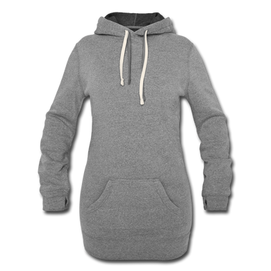 Women's Hoodie Dress - heather gray