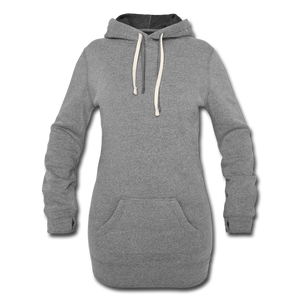 Women's Hoodie Dress - heather gray