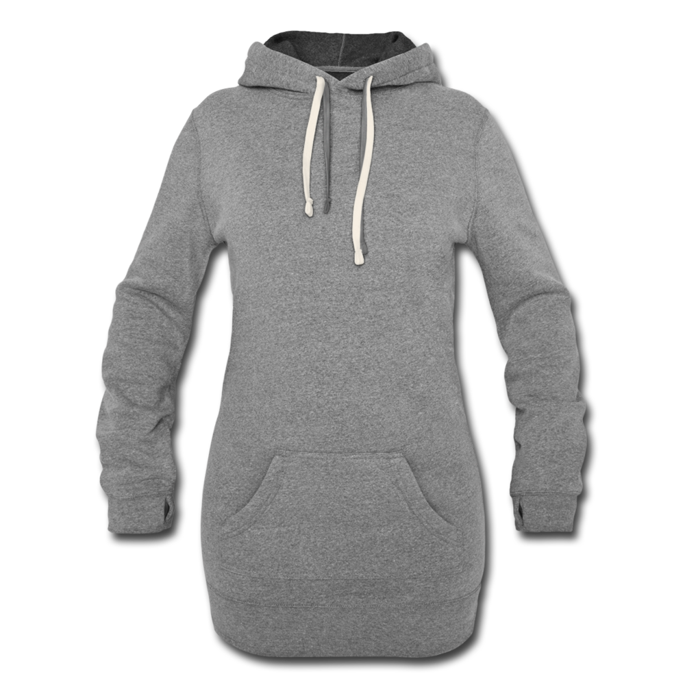 Women's Hoodie Dress - heather gray