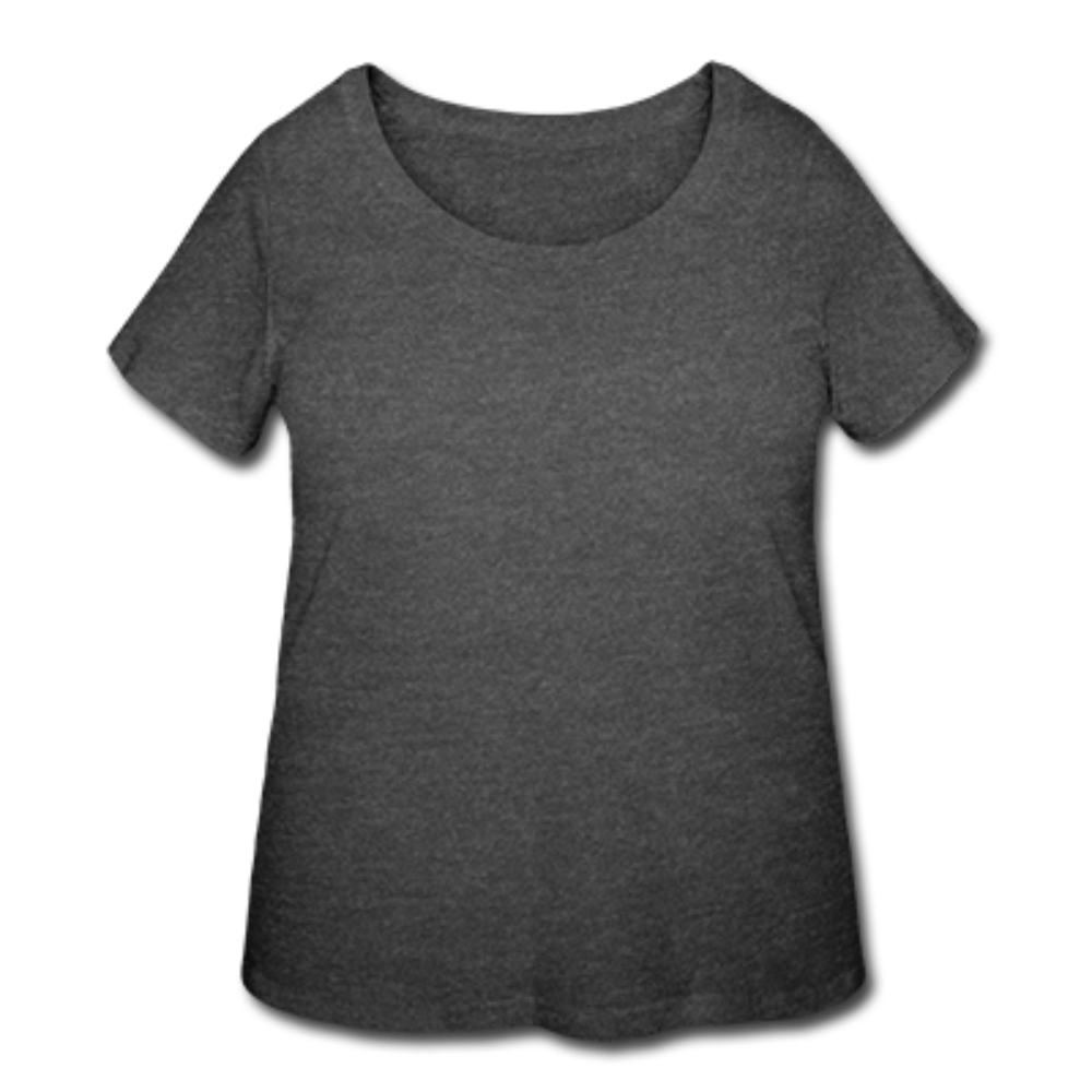 Women’s Curvy T-Shirt - deep heather