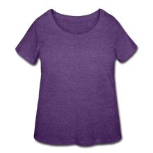 Load image into Gallery viewer, Women’s Curvy T-Shirt - heather purple