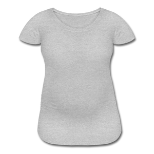 Women’s Maternity T-Shirt - heather gray