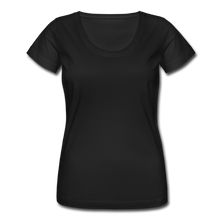 Load image into Gallery viewer, Women&#39;s Scoop Neck T-Shirt - black