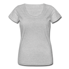 Load image into Gallery viewer, Women&#39;s Scoop Neck T-Shirt - heather gray